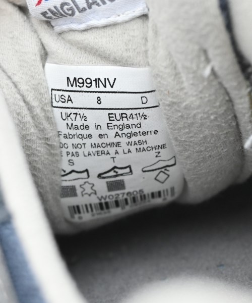 New Balance（ニューバランス）スニーカー 紺 サイズ:US8(26cm位) メンズ/2200541640118