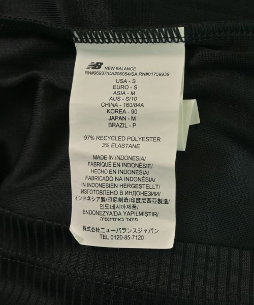 New Balance（ニューバランス）Tシャツ・カットソー 黒 サイズ:S レディース/2200622131061
