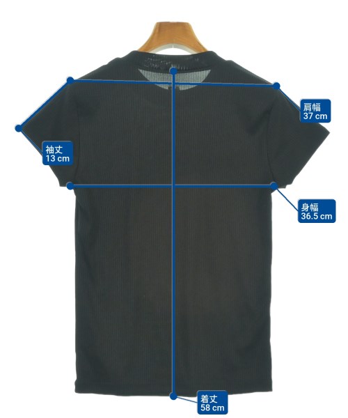 New Balance（ニューバランス）Tシャツ・カットソー 黒 サイズ:S レディース/2200622131061