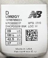 New Balance（ニューバランス）スニーカー グレー サイズ:27cm メンズ/2200623253045