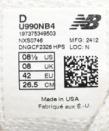 New Balance（ニューバランス）スニーカー 白 サイズ:26.5cm メンズ/2200616813409