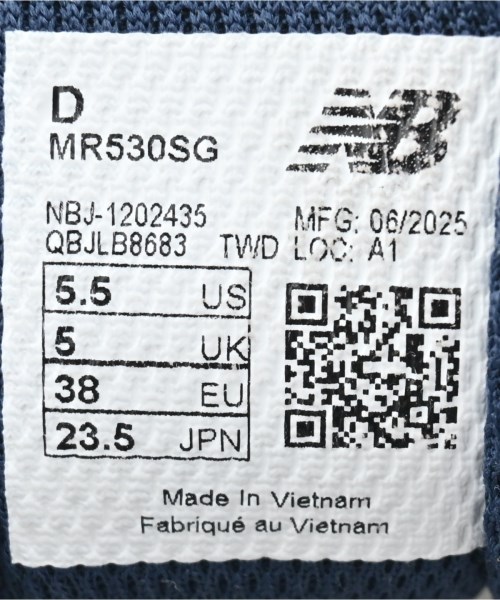 New Balance（ニューバランス）スニーカー 白 サイズ:23.5cm レディース/2200624279129