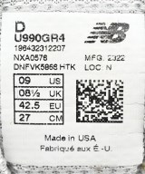 New Balance（ニューバランス）スニーカー グレー サイズ:27cm メンズ/2200626144012