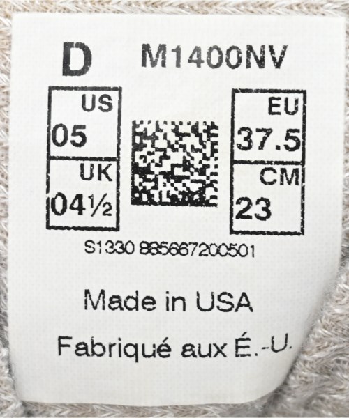 New Balance（ニューバランス）スニーカー 黒 サイズ:23cm レディース/2200626375010