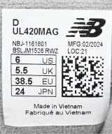 New Balance（ニューバランス）スニーカー グレー サイズ:24cm レディース/2200614391299