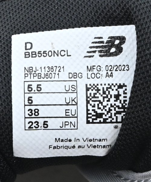 New Balance（ニューバランス）スニーカー 白 サイズ:23.5cm レディース/2200618348039