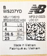 New Balance（ニューバランス）スニーカー 白 サイズ:23cm レディース/2200616740019