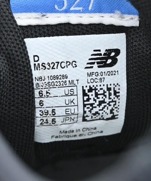 New Balance（ニューバランス）スニーカー 黒 サイズ:24.5cm レディース/2200630326015