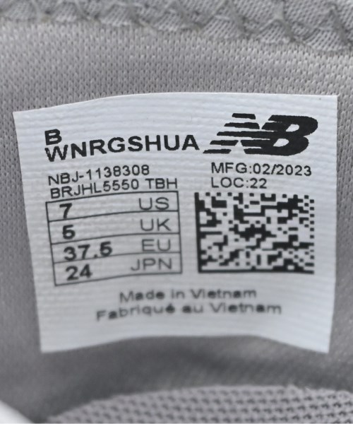 New Balance（ニューバランス）スニーカー シルバー サイズ:24cm レディース/2200607677133