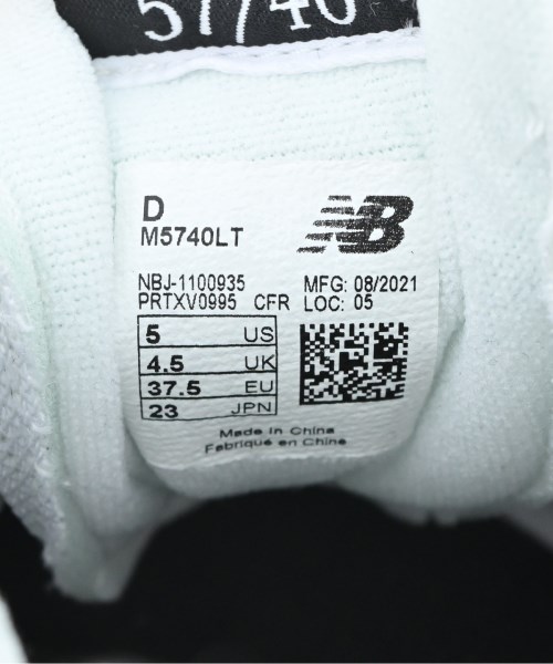 New Balance（ニューバランス）スニーカー 白 サイズ:23cm レディース/2200606443036