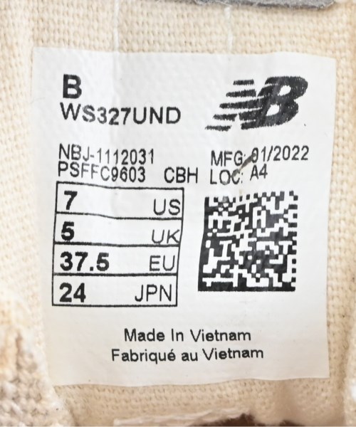 New Balance（ニューバランス）スニーカー グレー サイズ:24cm レディース/2200610531101