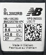 New Balance（ニューバランス）スニーカー 黒 サイズ:27cm メンズ/2200610753213