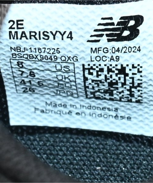 New Balance（ニューバランス）スニーカー 黒 サイズ:26cm メンズ/2200609923030