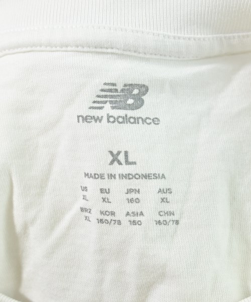 New Balance（ニューバランス）Tシャツ・カットソー 白 サイズ:XL レディース/2200613227032