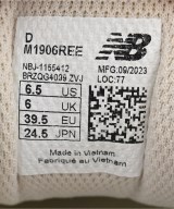 New Balance（ニューバランス）スニーカー 白 サイズ:24.5cm レディース/2200608870038