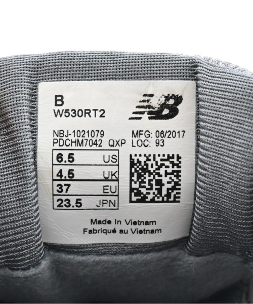 New Balance（ニューバランス）スニーカー グレー サイズ:23.5cm レディース/2200609857069