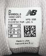 New Balance（ニューバランス）スニーカー グレー サイズ:26cm メンズ/2200615148045