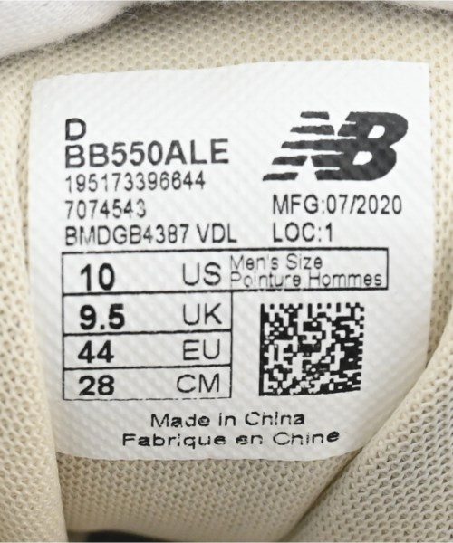 New Balance（ニューバランス）スニーカー 白 サイズ:28cm メンズ/2200615584256