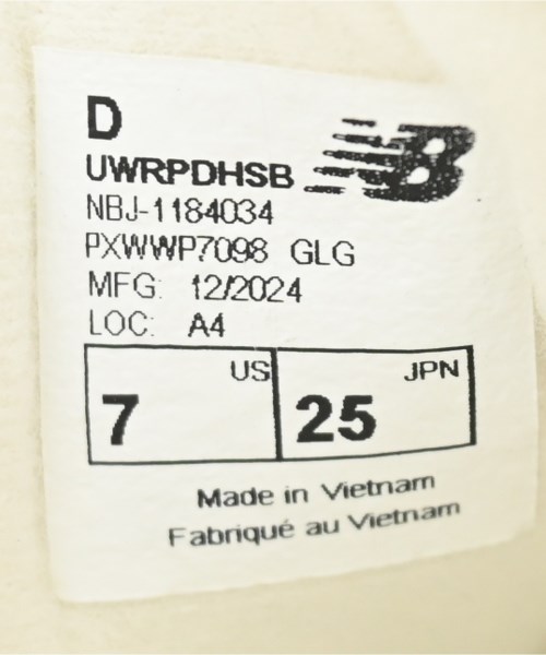 New Balance（ニューバランス）スニーカー ベージュ サイズ:25cm レディース/2200616796047