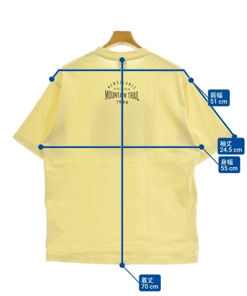 New Balance（ニューバランス）Tシャツ・カットソー 黄 サイズ:M メンズ/2200615286341