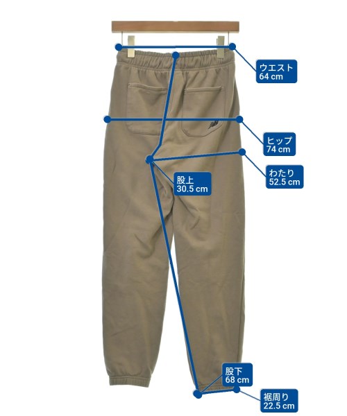 New Balance（ニューバランス）スウェットパンツ 茶 サイズ:XS レディース/2200617704041