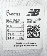 New Balance（ニューバランス）スニーカー 白 サイズ:24cm レディース/2200618135028