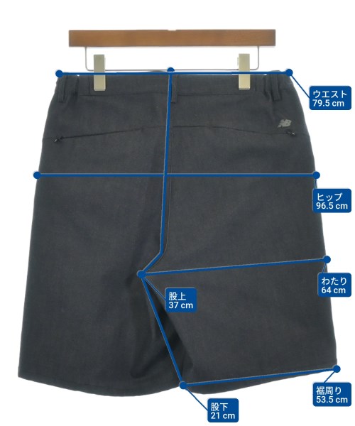 New Balance（ニューバランス）ショートパンツ 紺 サイズ:L メンズ/2200608282077