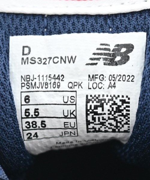 New Balance（ニューバランス）スニーカー 紺 サイズ:24cm レディース/2200619223069