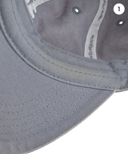 New Balance（ニューバランス）キャップ グレー サイズ:- メンズ/2200619819071
