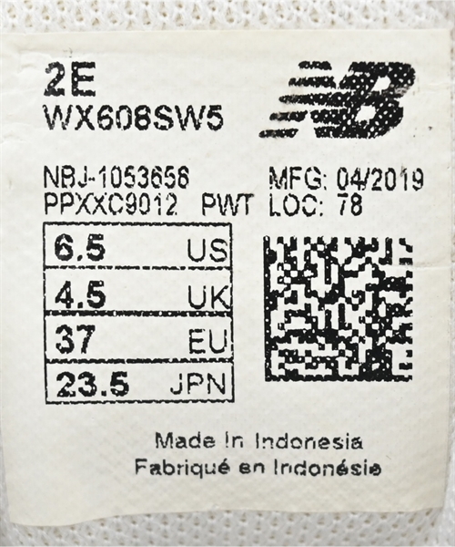 New Balance（ニューバランス）スニーカー 白 サイズ:23.5cm レディース/2200615492162