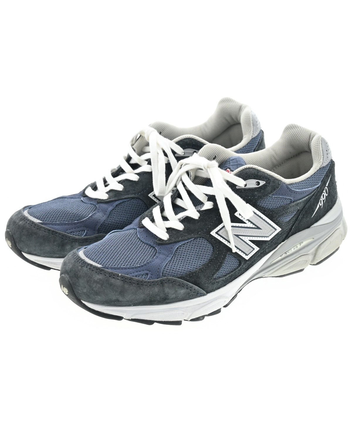 New Balance（ニューバランス）スニーカー 紺 サイズ:26.5cm メンズ