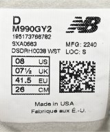 New Balance（ニューバランス）スニーカー グレー サイズ:26cm メンズ/2200603927010