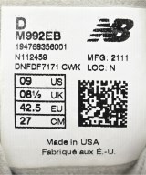 New Balance（ニューバランス）スニーカー 黒 サイズ:27cm メンズ/2200607419054