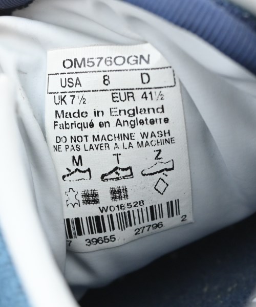 New Balance（ニューバランス）スニーカー 紺 サイズ:US8(26cm位) メンズ/2200608779065