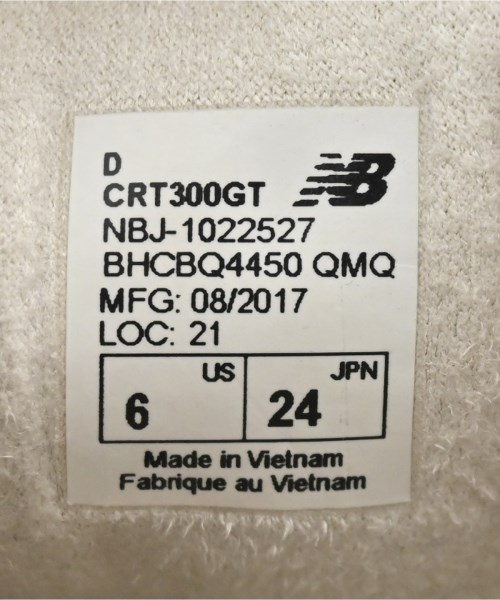 New Balance（ニューバランス）スニーカー 黒 サイズ:24cm レディース/2200669534047