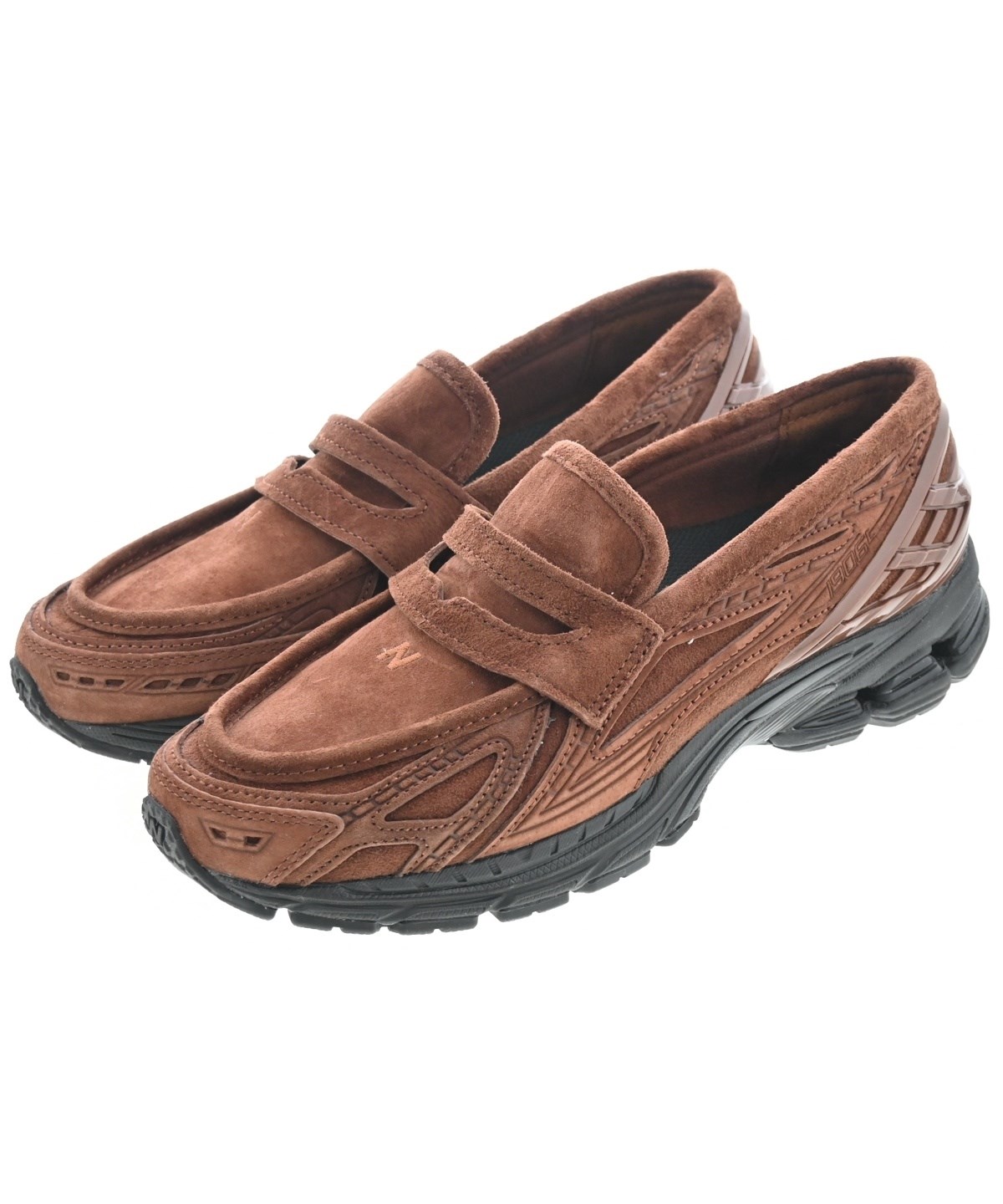 New Balance（ニューバランス）スニーカー 茶 サイズ:27cm メンズ