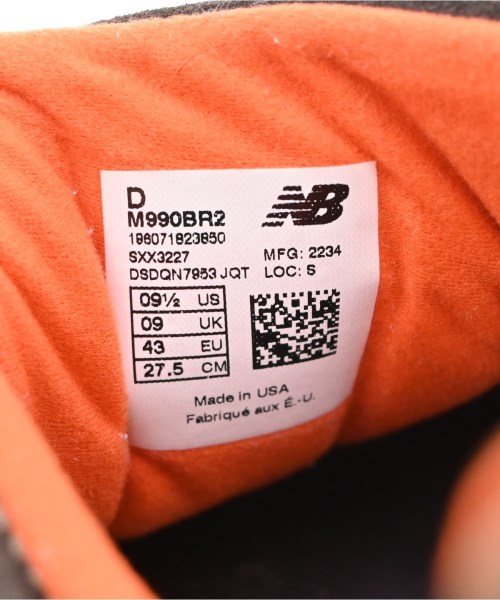 New Balance（ニューバランス）スニーカー 茶 サイズ:27.5cm メンズ/2200673702326