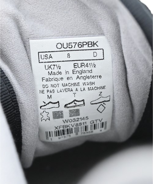 New Balance（ニューバランス）スニーカー 黒 サイズ:US8(26cm位) メンズ/2200664426071