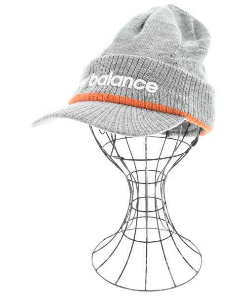 New Balance(ニューバランス)ニットキャップ・ビーニー グレー サイズ:-/2200675439114