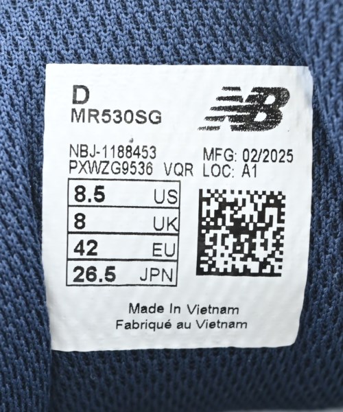New Balance（ニューバランス）スニーカー 白 サイズ:26.5cm メンズ/2200672342721
