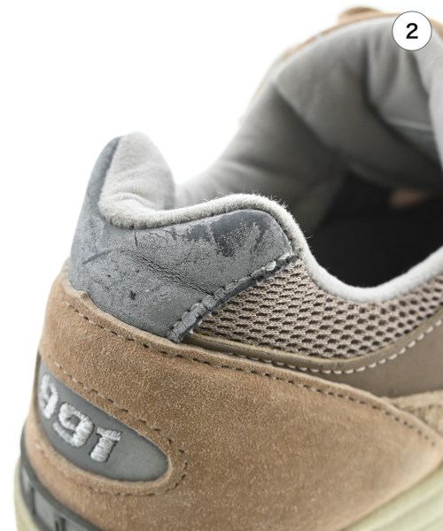 New Balance（ニューバランス）スニーカー ベージュ サイズ:US9(27cm位) メンズ/2200672342769