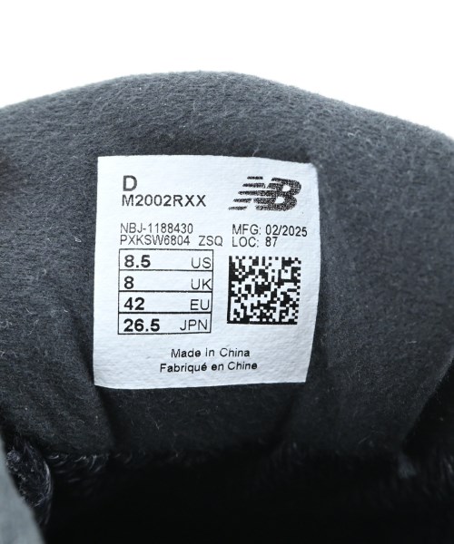New Balance（ニューバランス）スニーカー 黒 サイズ:26.5cm メンズ/2200672342776