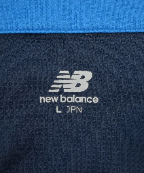 New Balance（ニューバランス）Tシャツ・カットソー 紺 サイズ:L メンズ/2200654450420