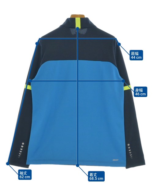 New Balance（ニューバランス）Tシャツ・カットソー 紺 サイズ:L メンズ/2200654450420