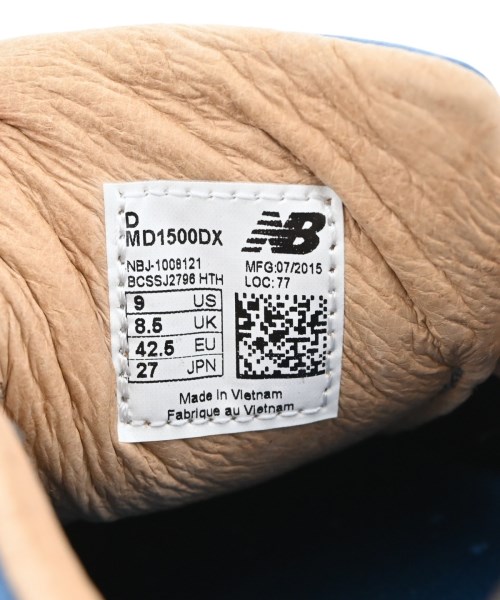 New Balance（ニューバランス）スニーカー 青 サイズ:27cm メンズ/2200676710021