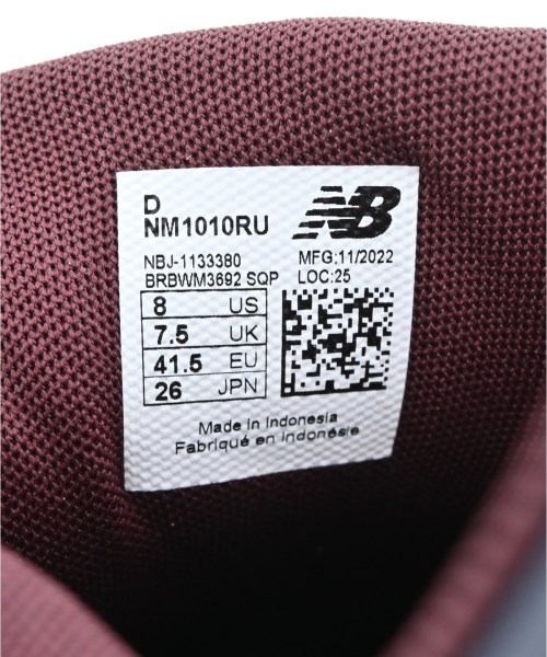 New Balance（ニューバランス）スニーカー ベージュ サイズ:26cm メンズ/2200676710045
