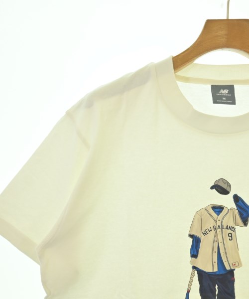 New Balance（ニューバランス）Tシャツ・カットソー 白 サイズ:M メンズ/2200694195039