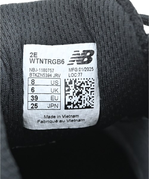 New Balance（ニューバランス）スニーカー 黒 サイズ:25cm レディース/2200688916077
