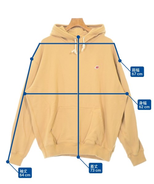 New Balance（ニューバランス）パーカー 黄 サイズ:XL メンズ/2200695468095