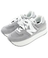 New Balance（ニューバランス）スニーカー グレー サイズ:24cm レディース/2200696776076